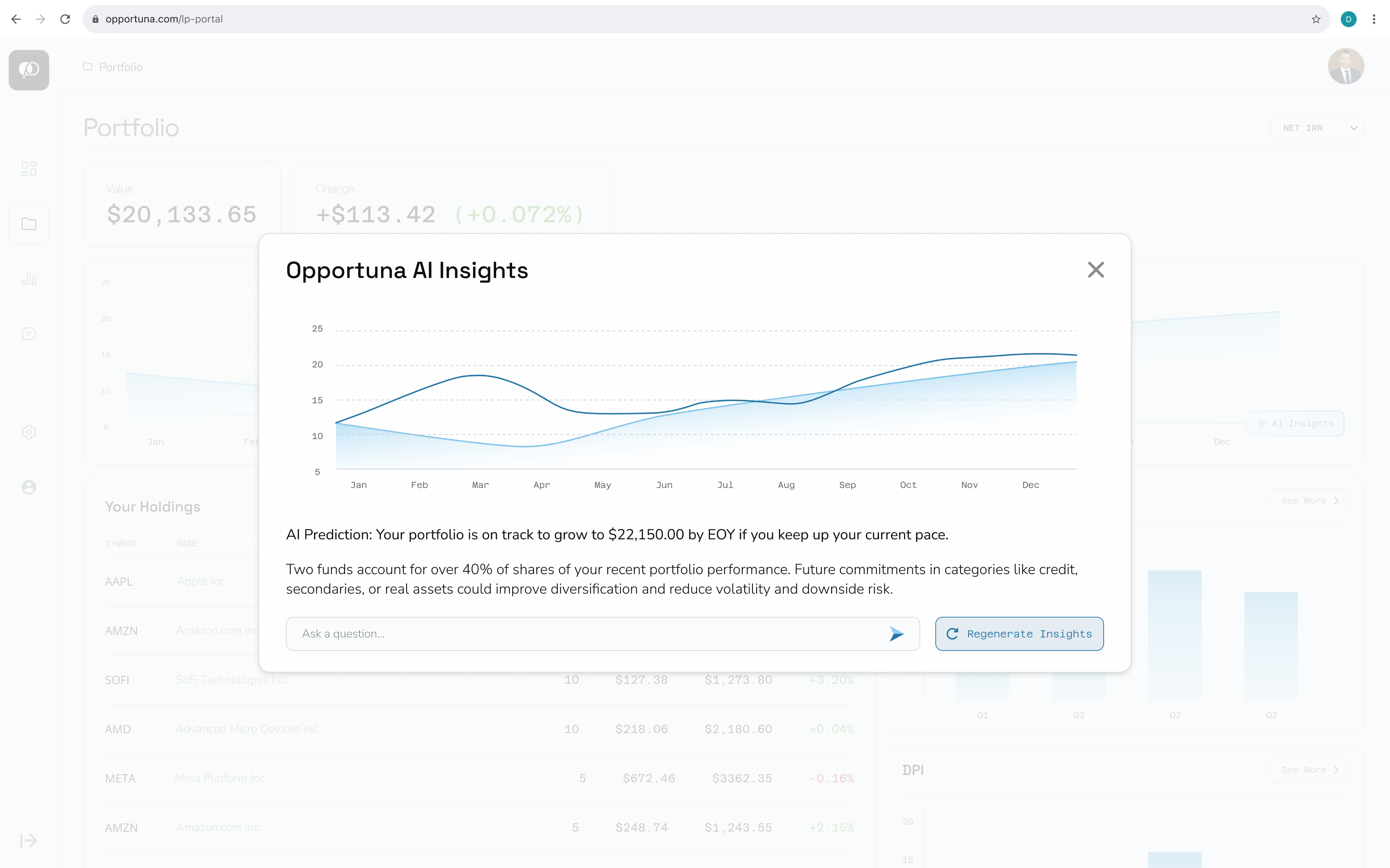 AI Insights tool